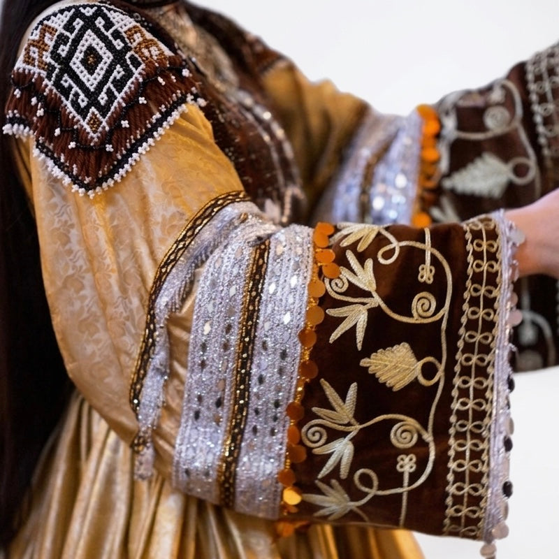 The Gilded Mocha Kuchi Royale Suit