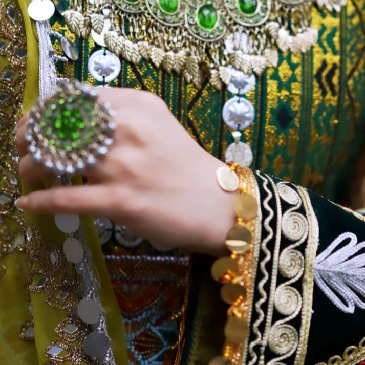 The Gilded Forest Kuchi Empress Gown